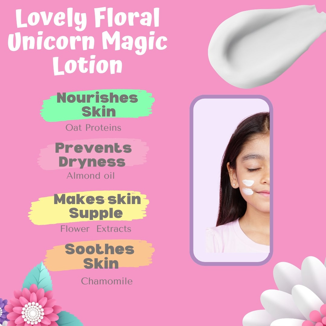 Puddles Kids Body Lotion Unicorn Magic - 100 Ml