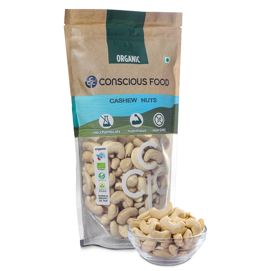 Conscious Food Cashews - 250 Gm