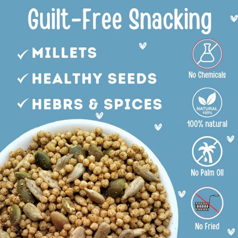 TummyFriendly Roasted millet namkeen tf desi masala - 70 gm