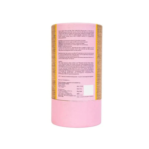 Rose lotus deep moisturizing day gel cream - 100 ml