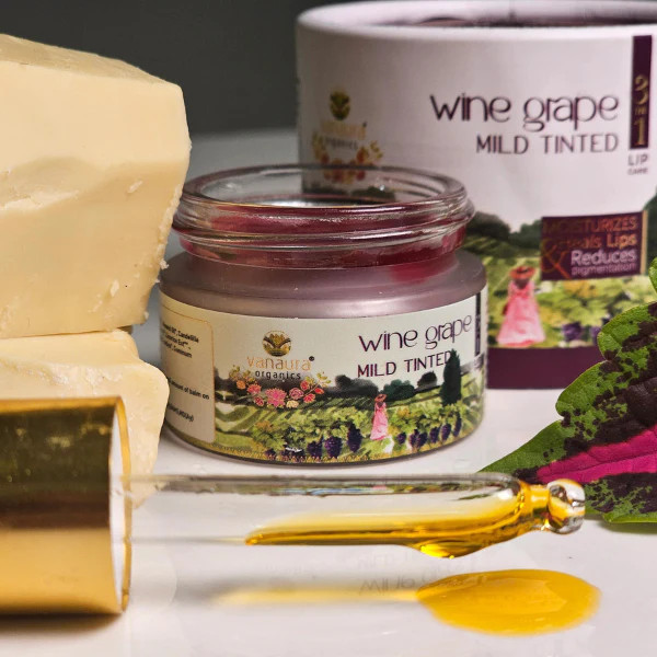 Wine grape 3 in 1 lip balm - 15 gm