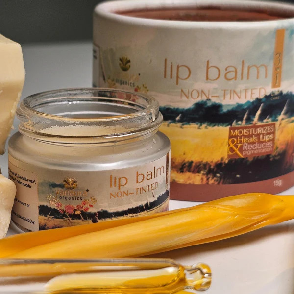 Non tinted 3 in 1 lip balm - 15 gm