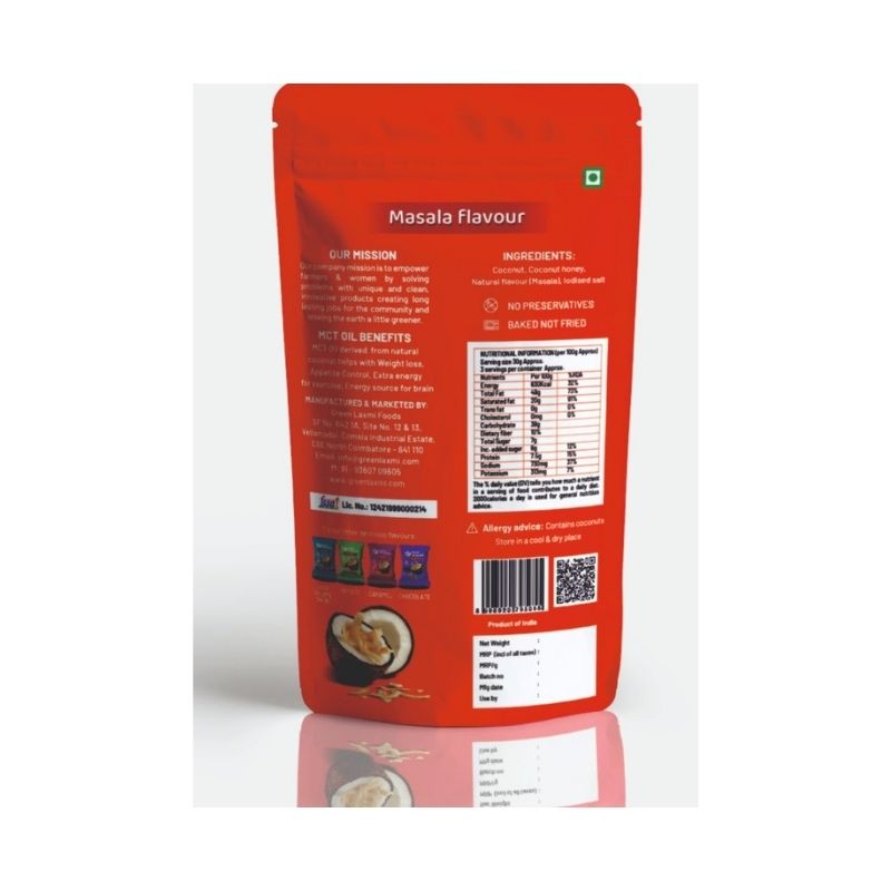 Coconut Chips Masala - 90 Gm