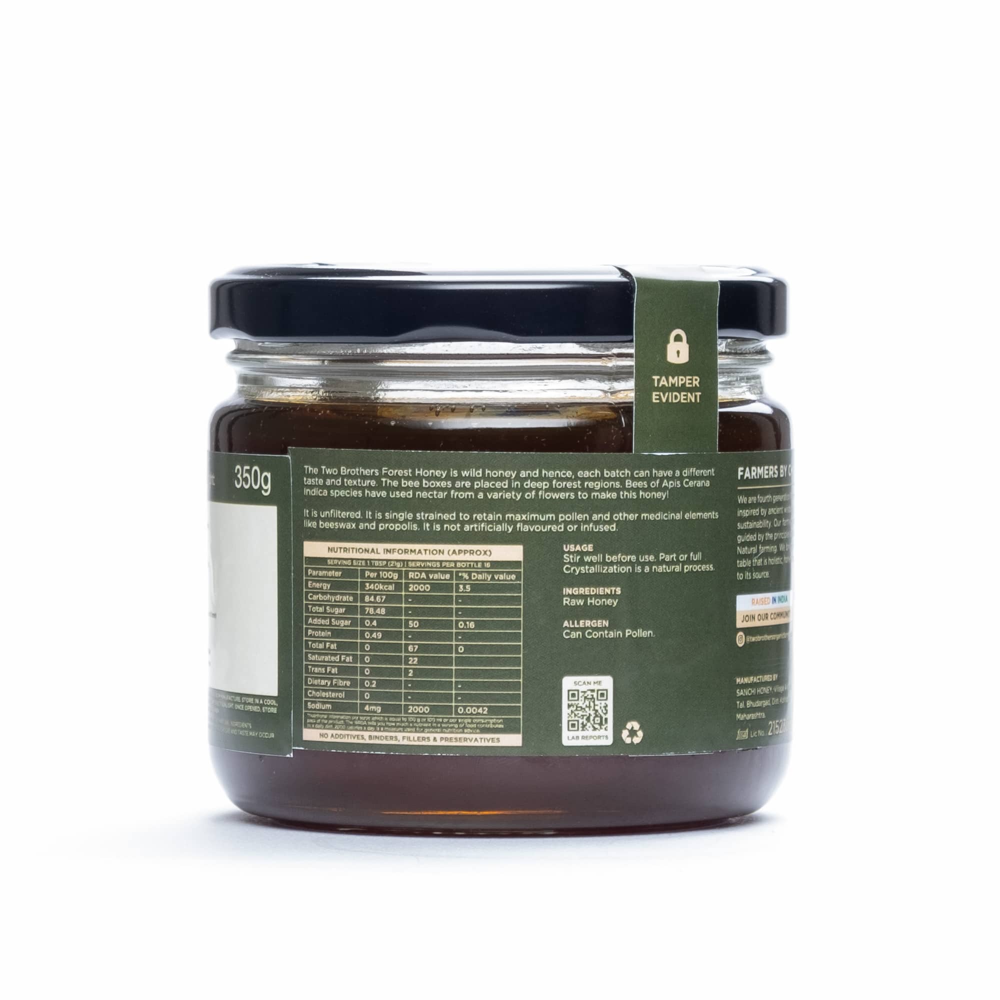 Two Brothers Forest Honey I Multifloral - 350gm