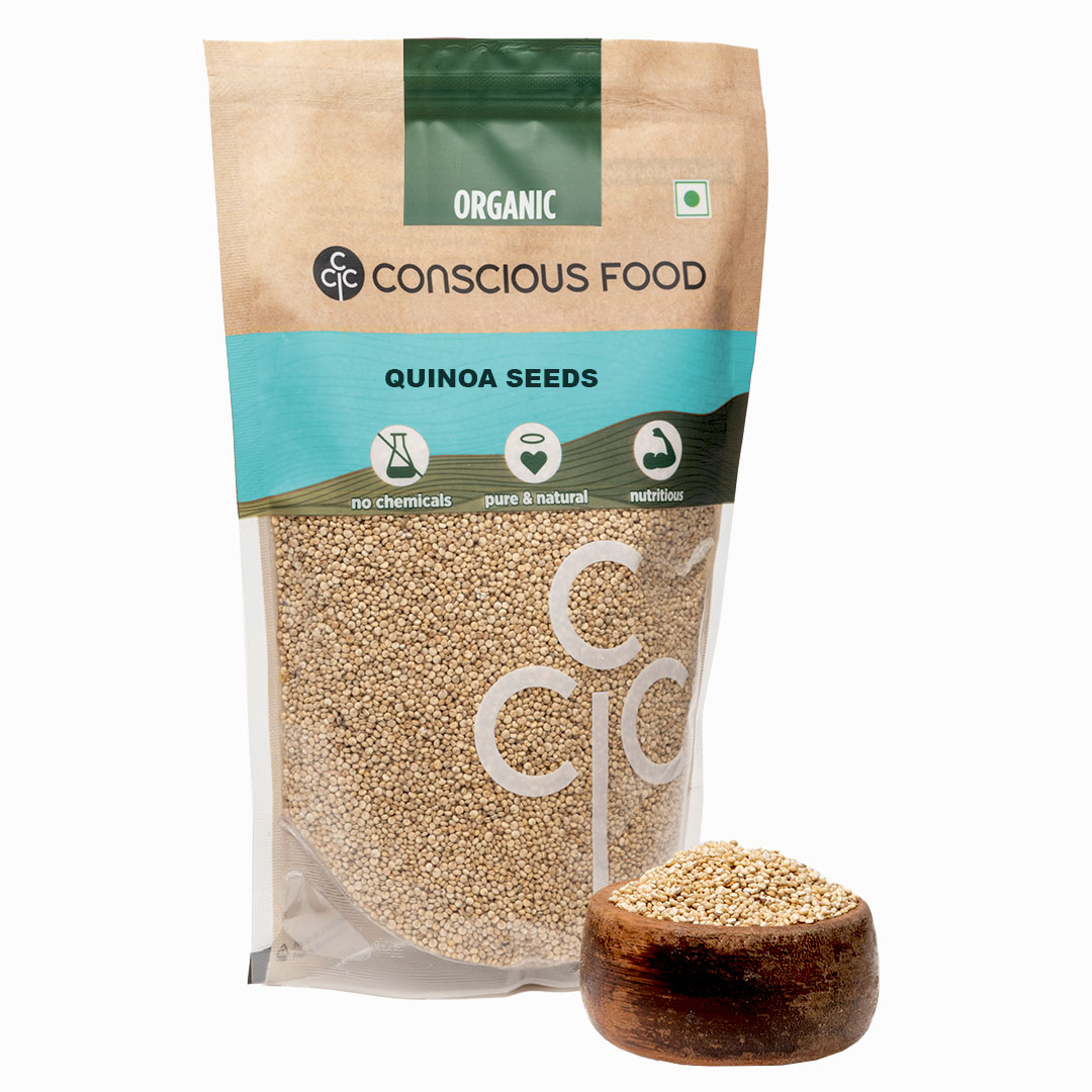 Conscious Food Quinoa Seeds - 340 Gm