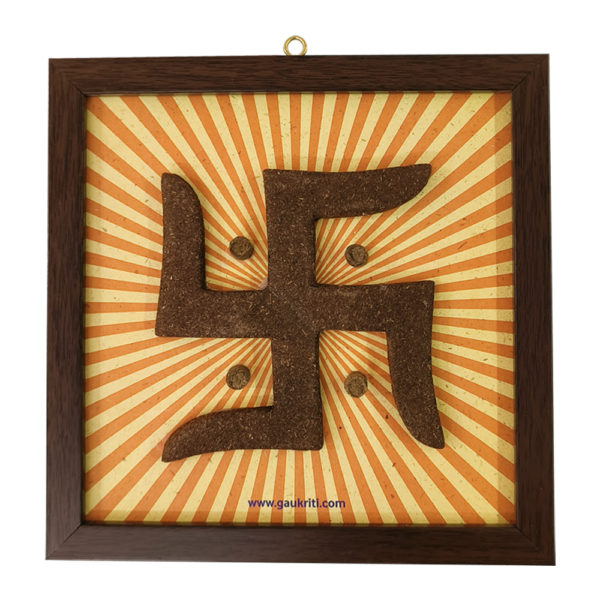 Cowdung Swastika Frame G230 - 1 U