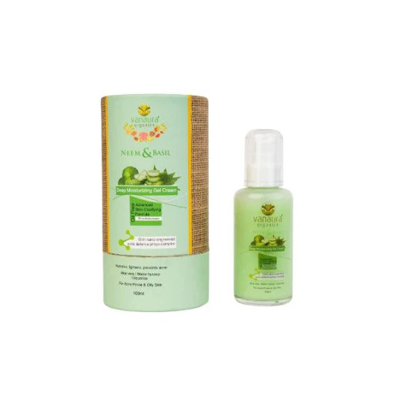 Neem and basil deep moisturizing gel cream - 100 ml
