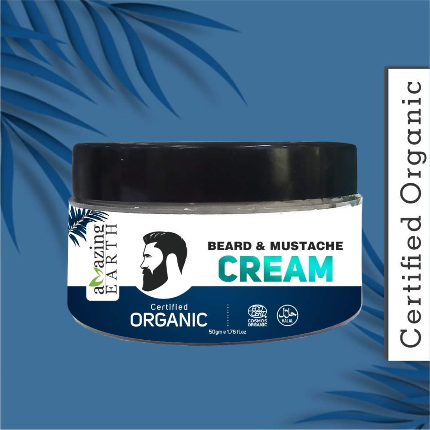 Organic Beard Mustache Cream