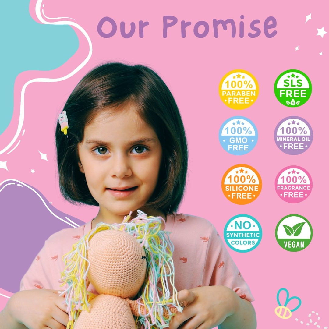 Puddles Kids Body Wash Unicorn Magic Age 2 Plus - 100 Ml