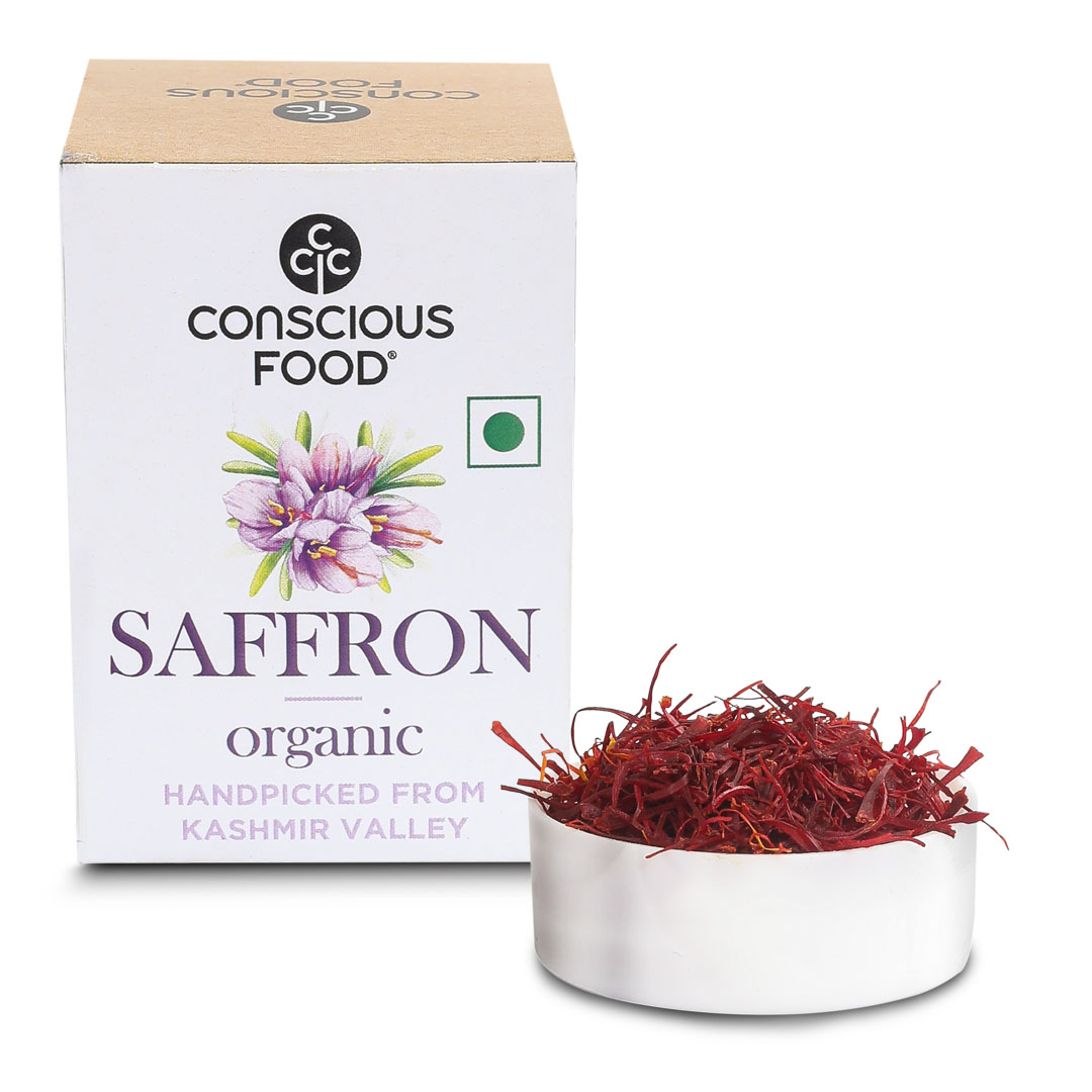 Conscious Food Saffron - 1 Gm