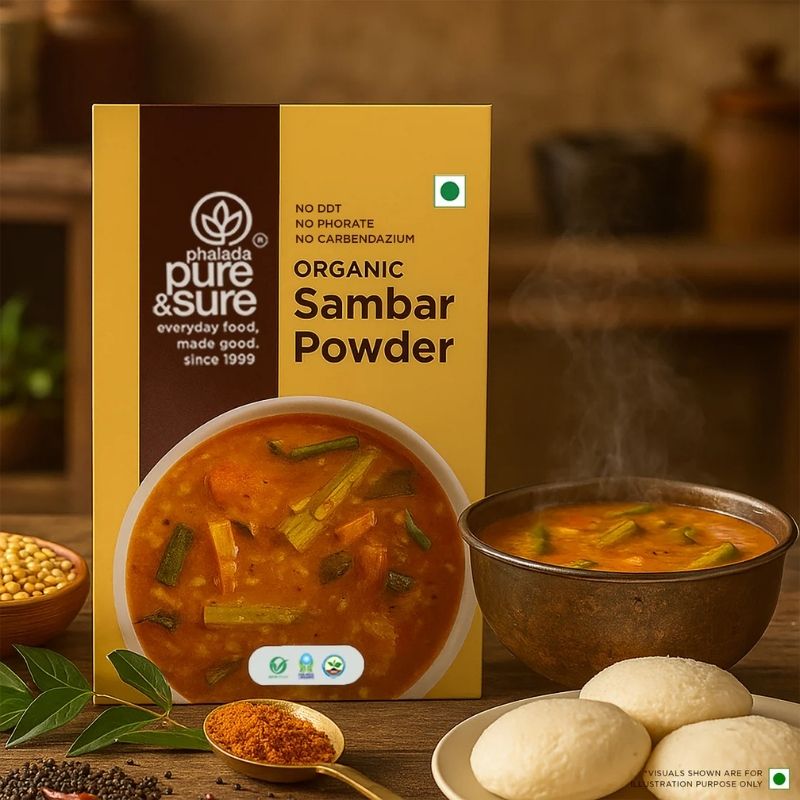 Pure Sure Organic Sambar Powder - 100 Gm
