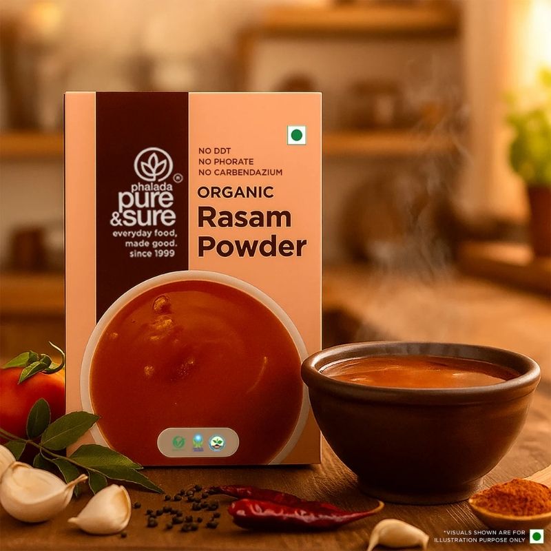 Pure  Sure Organic Rasam Powder - 100 Gm