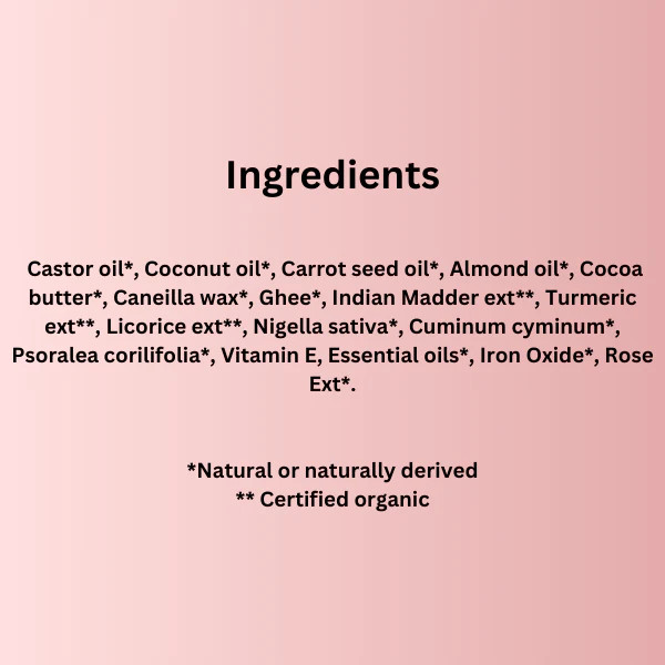 Rosy red 3 in 1 lip balm - 15 gm