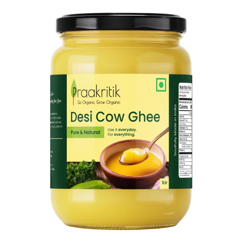 Praakritik Everyday Pure Cow Ghee - 1 Ltr