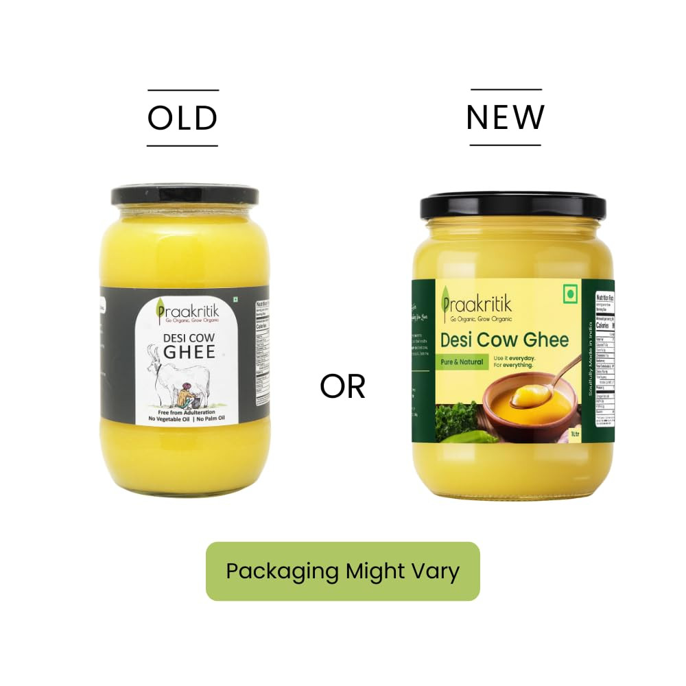 Praakritik Everyday Pure Cow Ghee - 1 Ltr