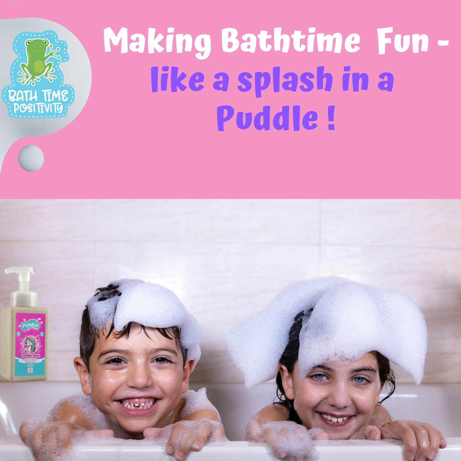 Puddles Kids Shampoo Unicorn Magi - 100 Ml