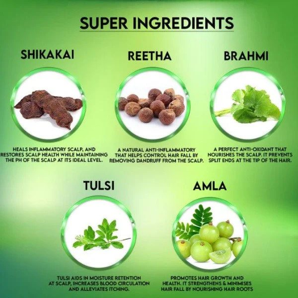 Shikakkai  reetha mild cleansing gel shampoo - 200 ml