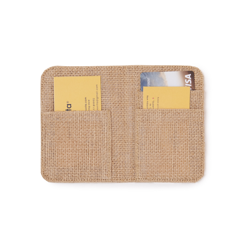 Jute Business Card Holder - 1 U