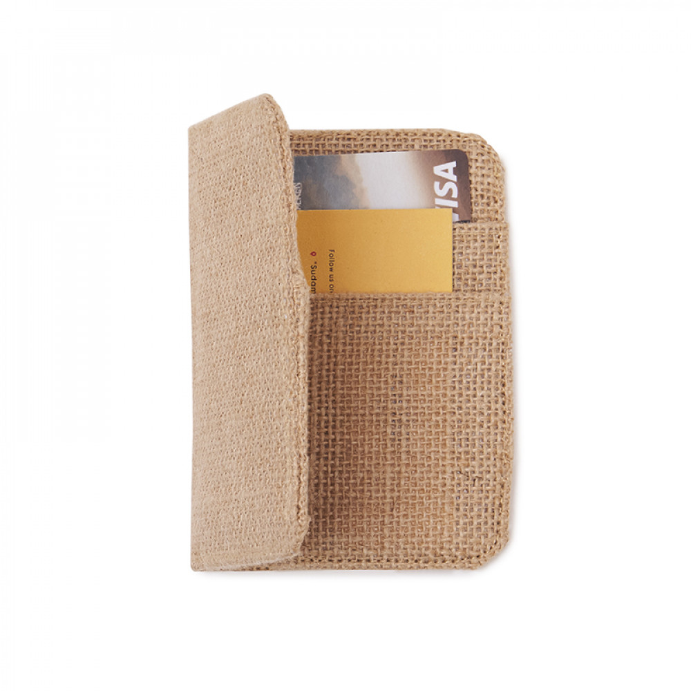 Image of Jute Business Card Holder - 1 U