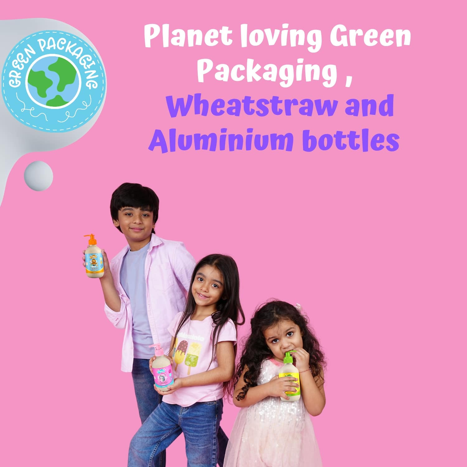 Puddles Kids Foam Wash Unicorn Magic - 100 Ml