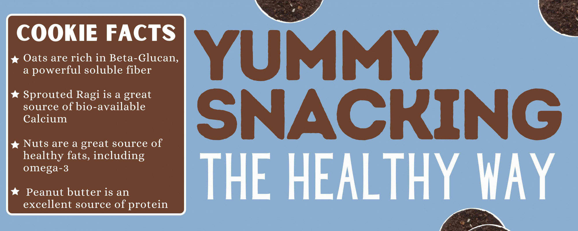 TummyFriendly Foods Millet Cookies Oats And Chocolate - 75 Gm