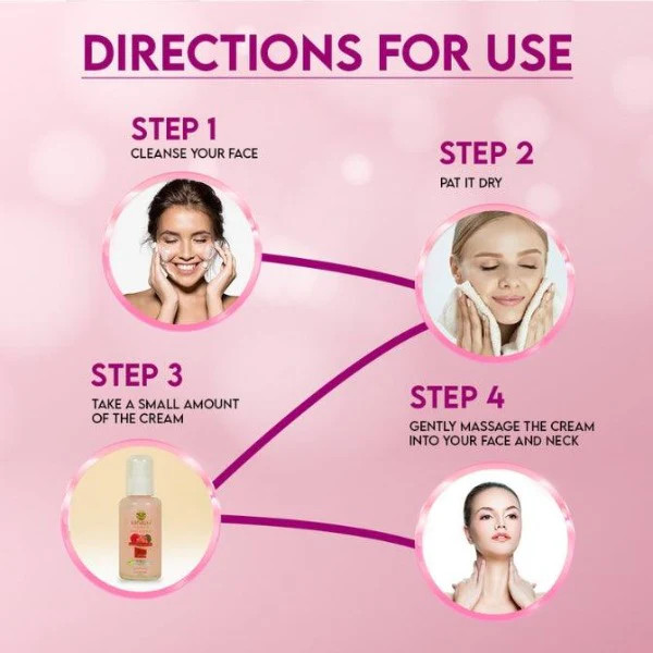 Rose  lotus deep moisturizing day gel cream - 100 ml