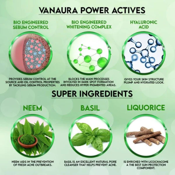 Neem and basil deep moisturizing gel cream - 100 ml