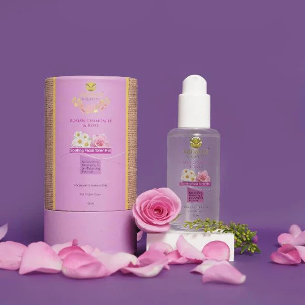 Roman chamomile  rosesoothing facial toner mist - 100 ml