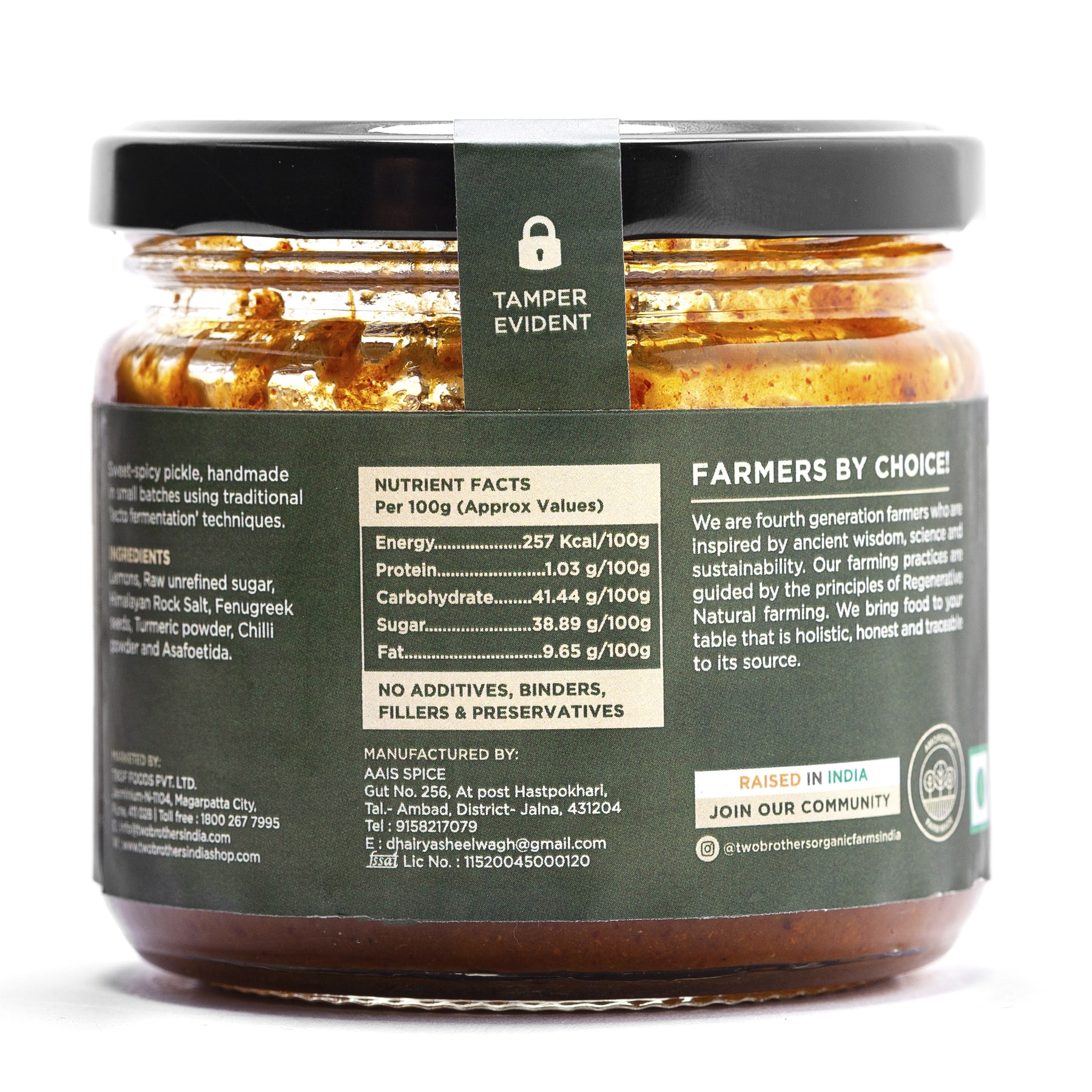 Two Brothers Lemon Pickle 300 Gms