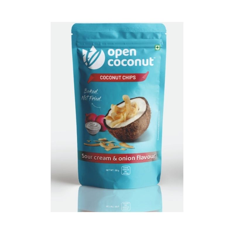 Coconut Chips Sour Cream Onion - 90 Gm