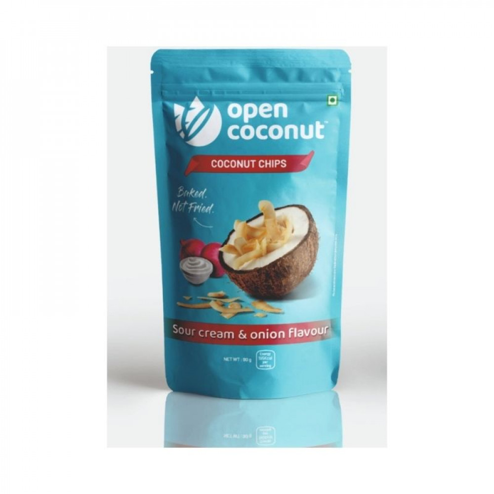 Image of Coconut Chips Sour Cream Onion - 90 Gm