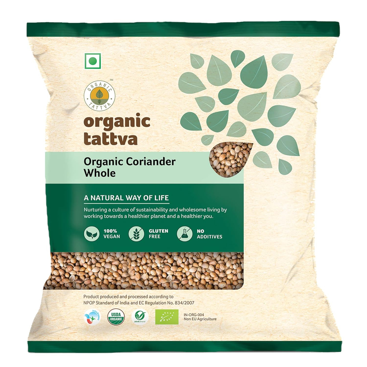 Organic Coriander Whole 100g