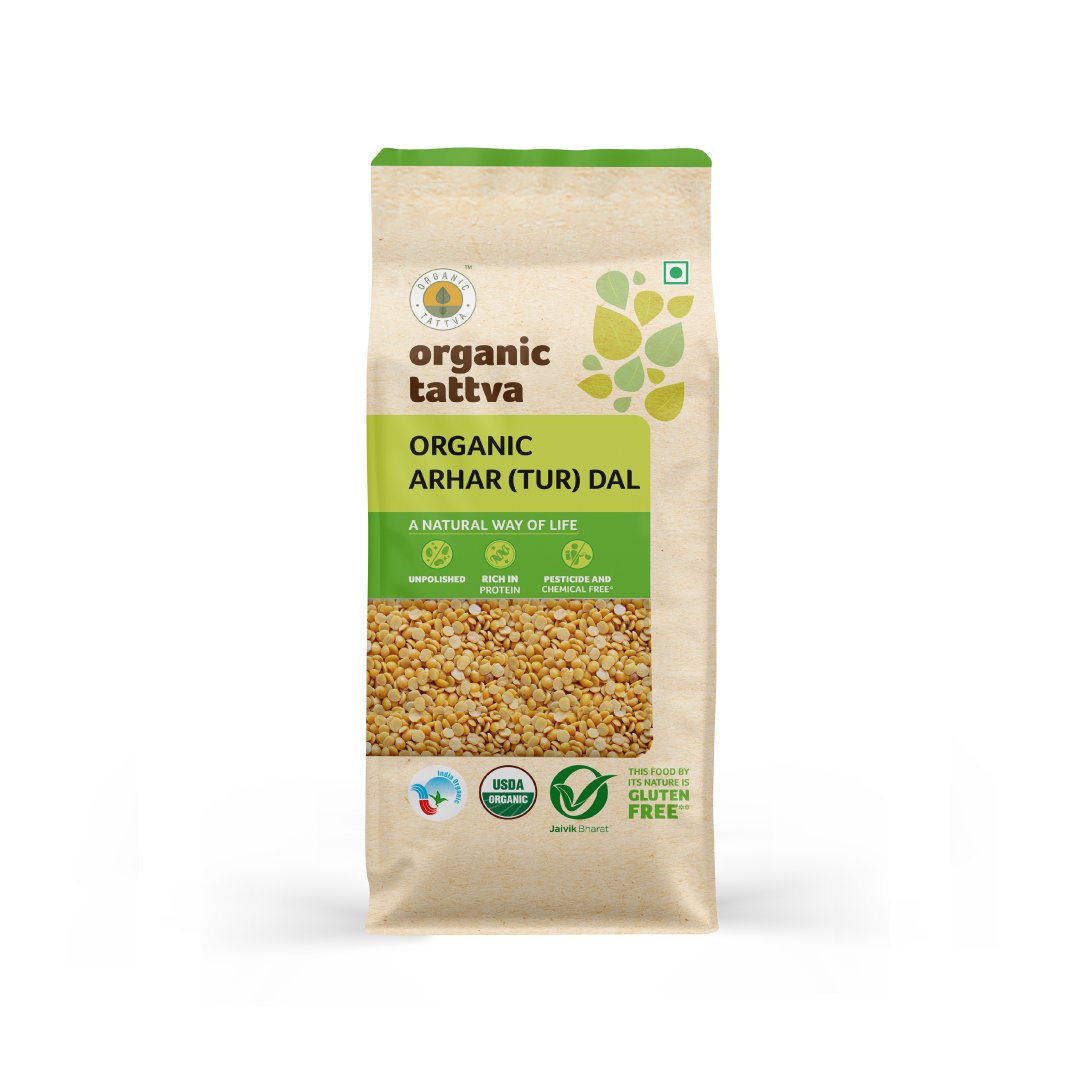 Organic Arhar Tur Dal 1kg