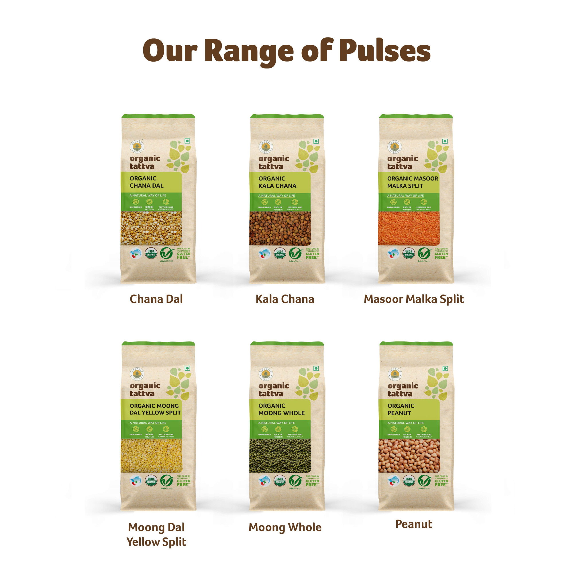 Organic Urad Dal White Split 500g