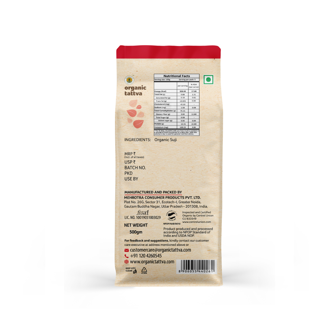 Organic Suji 500g