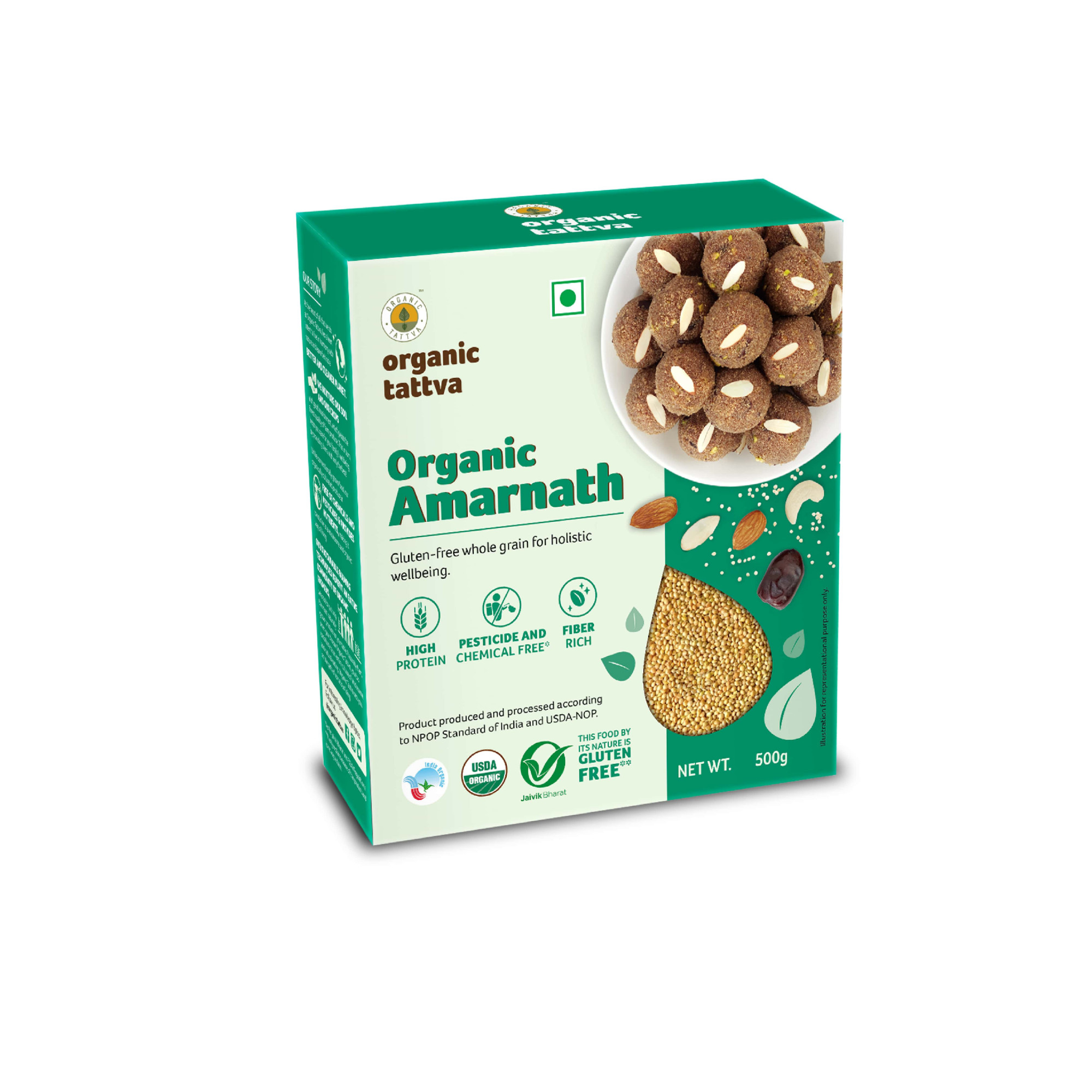 Organic Amaranth Seeds 500g