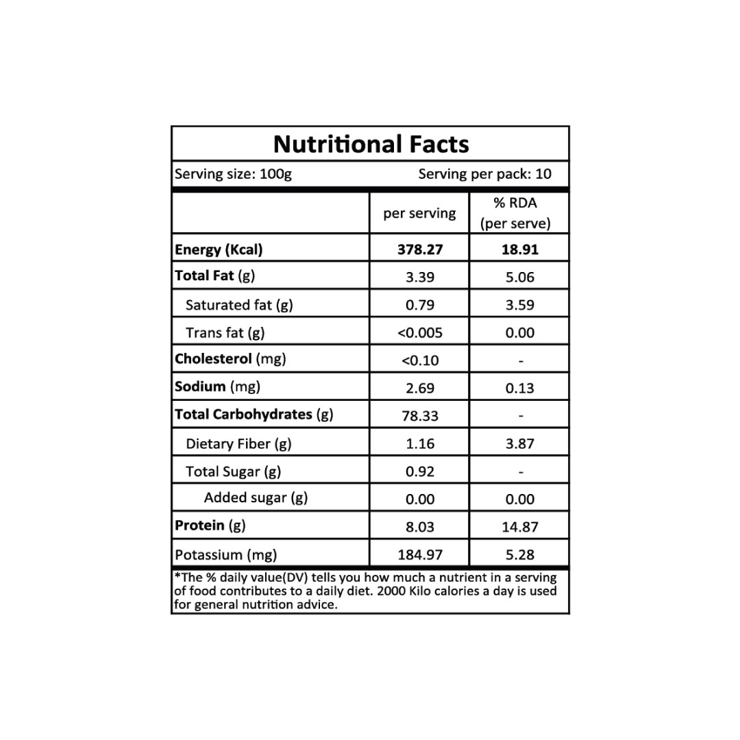 Organic Brown Basmati Rice 1kg