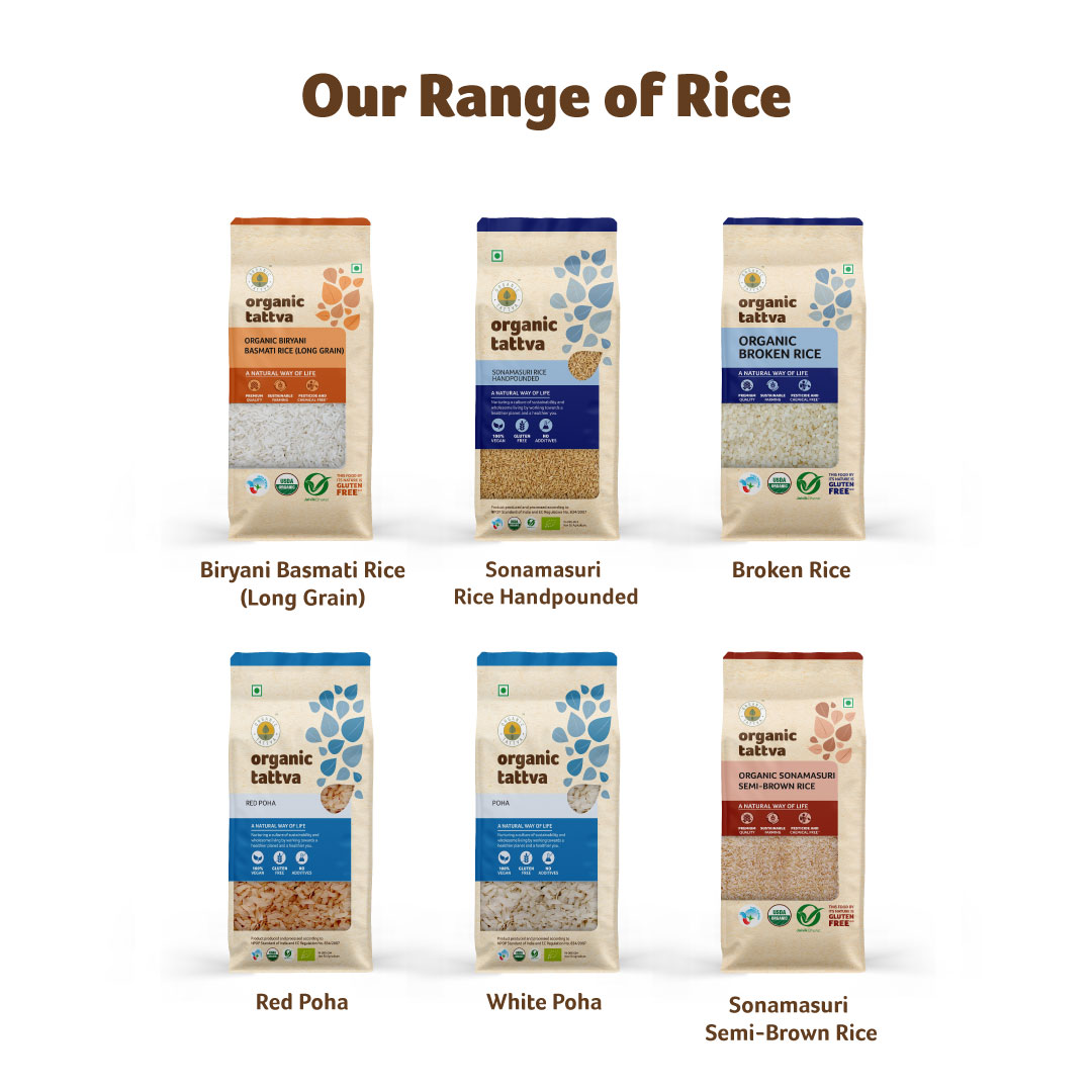 Organic Brown Basmati Rice 1kg