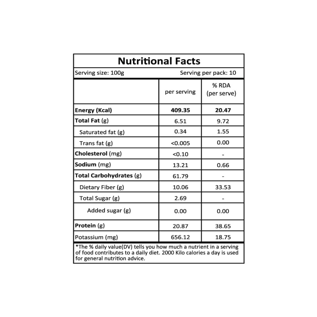 Organic Chana Dal 1kg