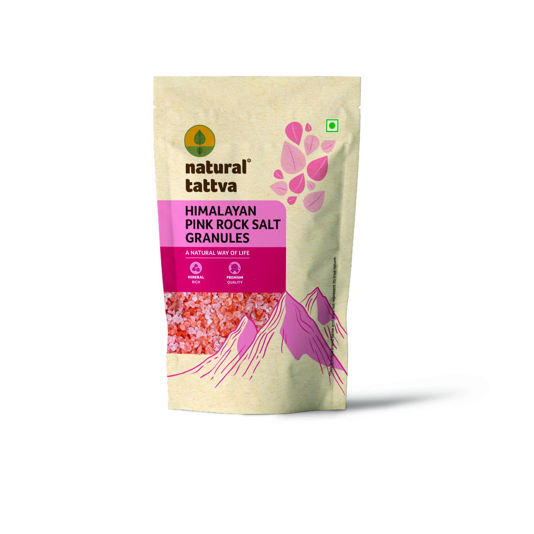 Natural Tattva Himalayan Rock Salt Sendha namak 500g