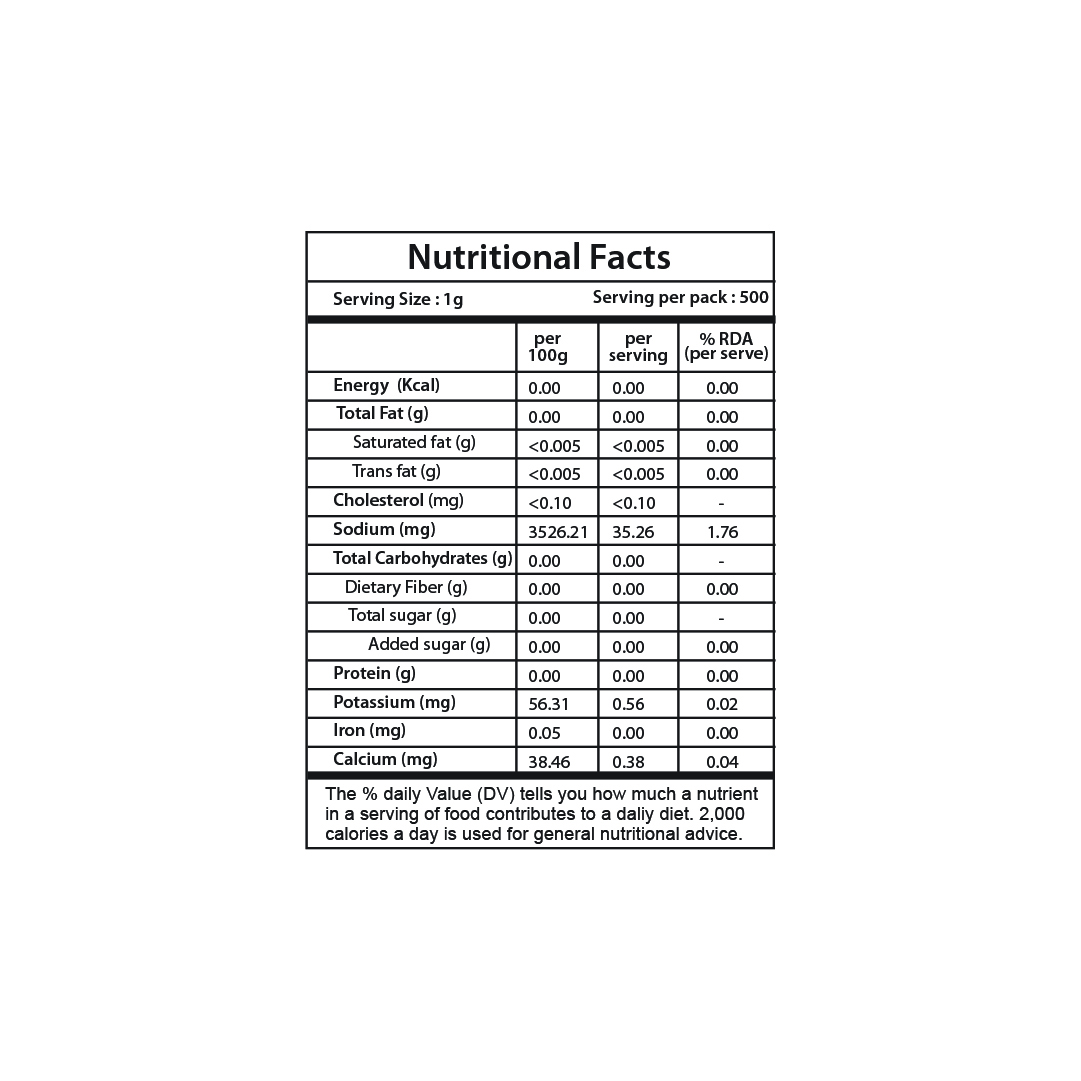 Natural Tattva Himalayan Rock Salt Sendha namak 500g