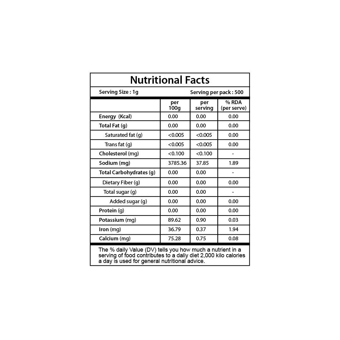 Natural Tattva Black Salt 500g