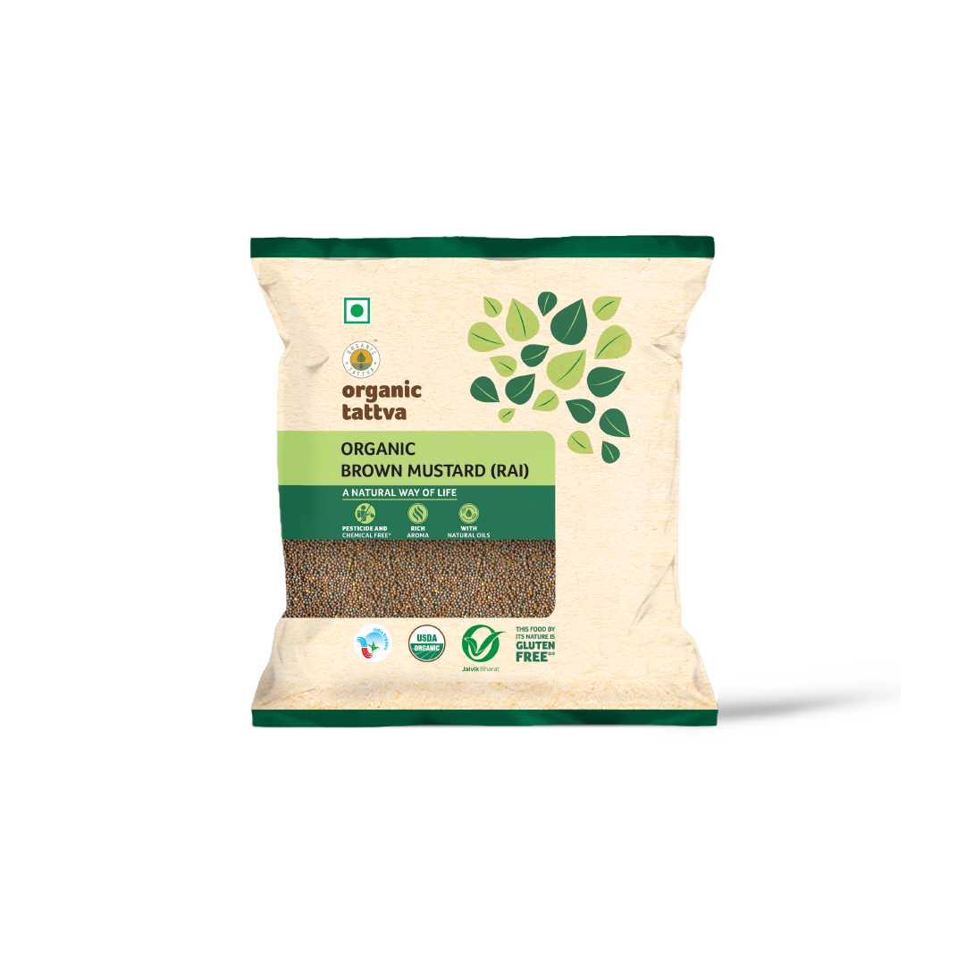 Organic Brown Mustard Rai 100g