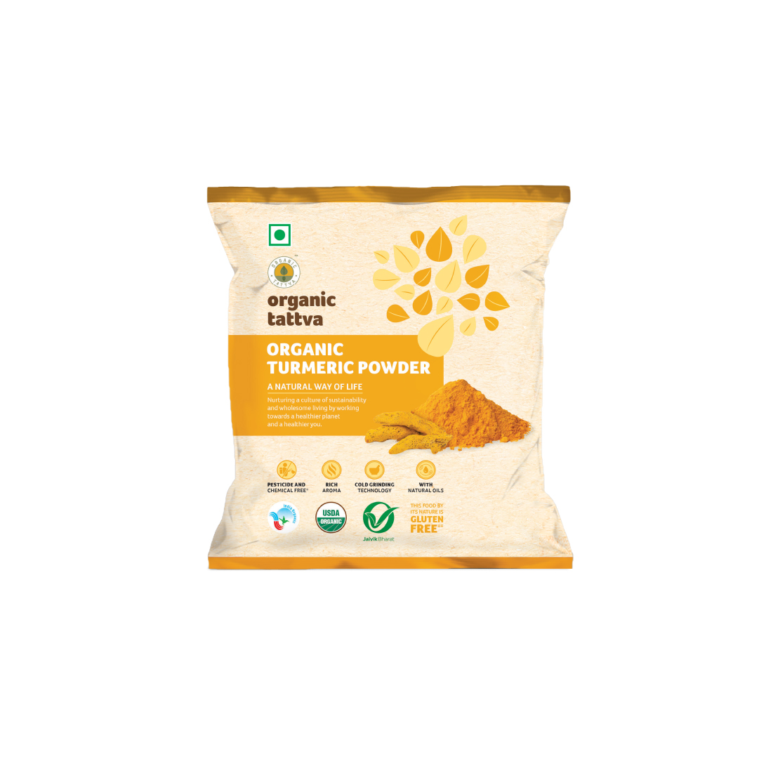 Organic Tattva Turmeric Powder Haldi 100g