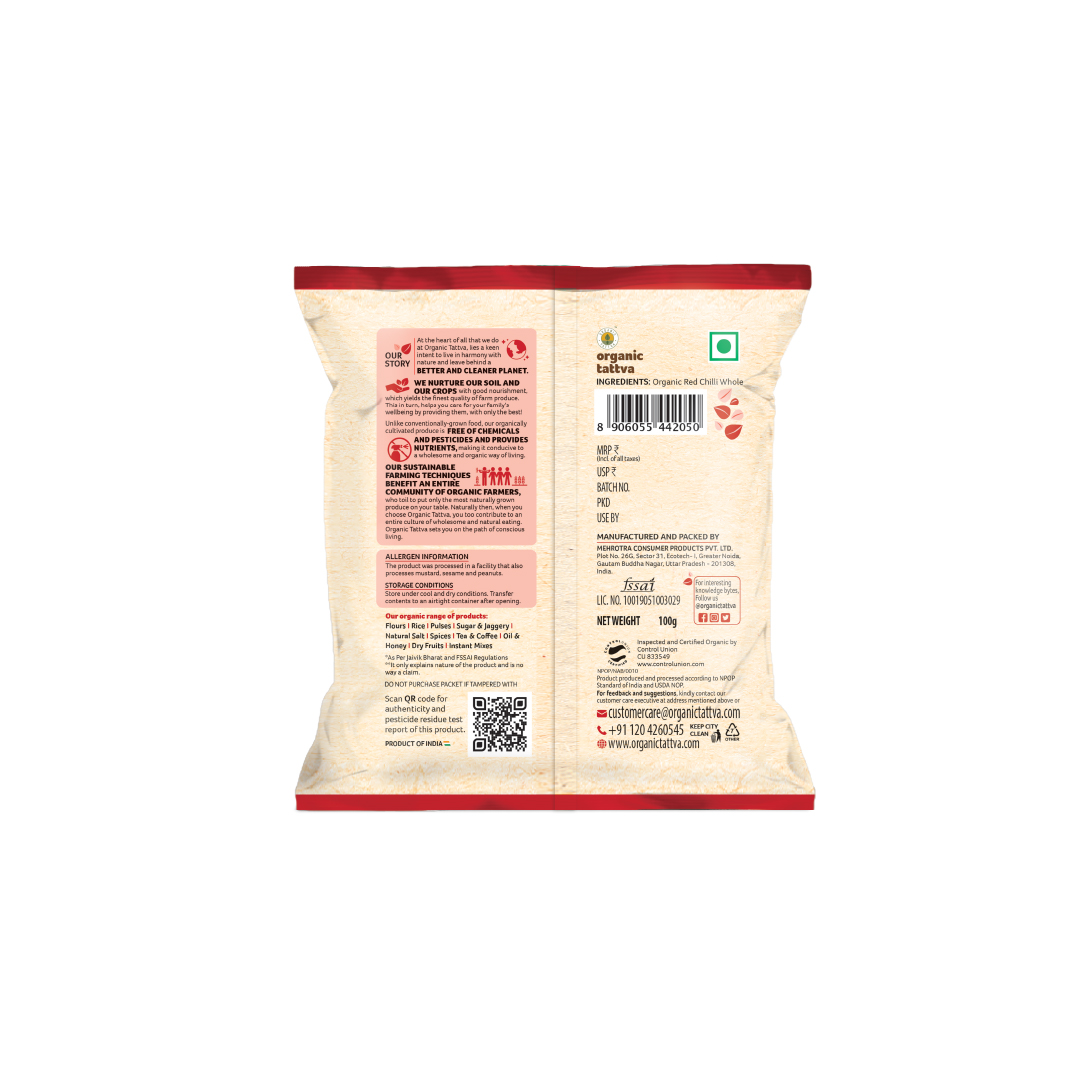 Organic Red Chilly Powder 100g