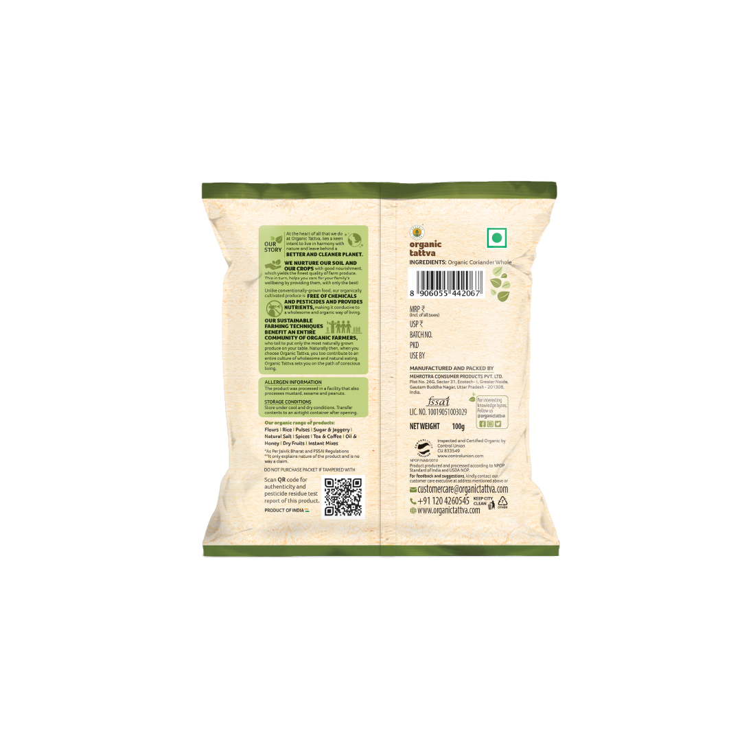 Organic Coriander Powder 100g