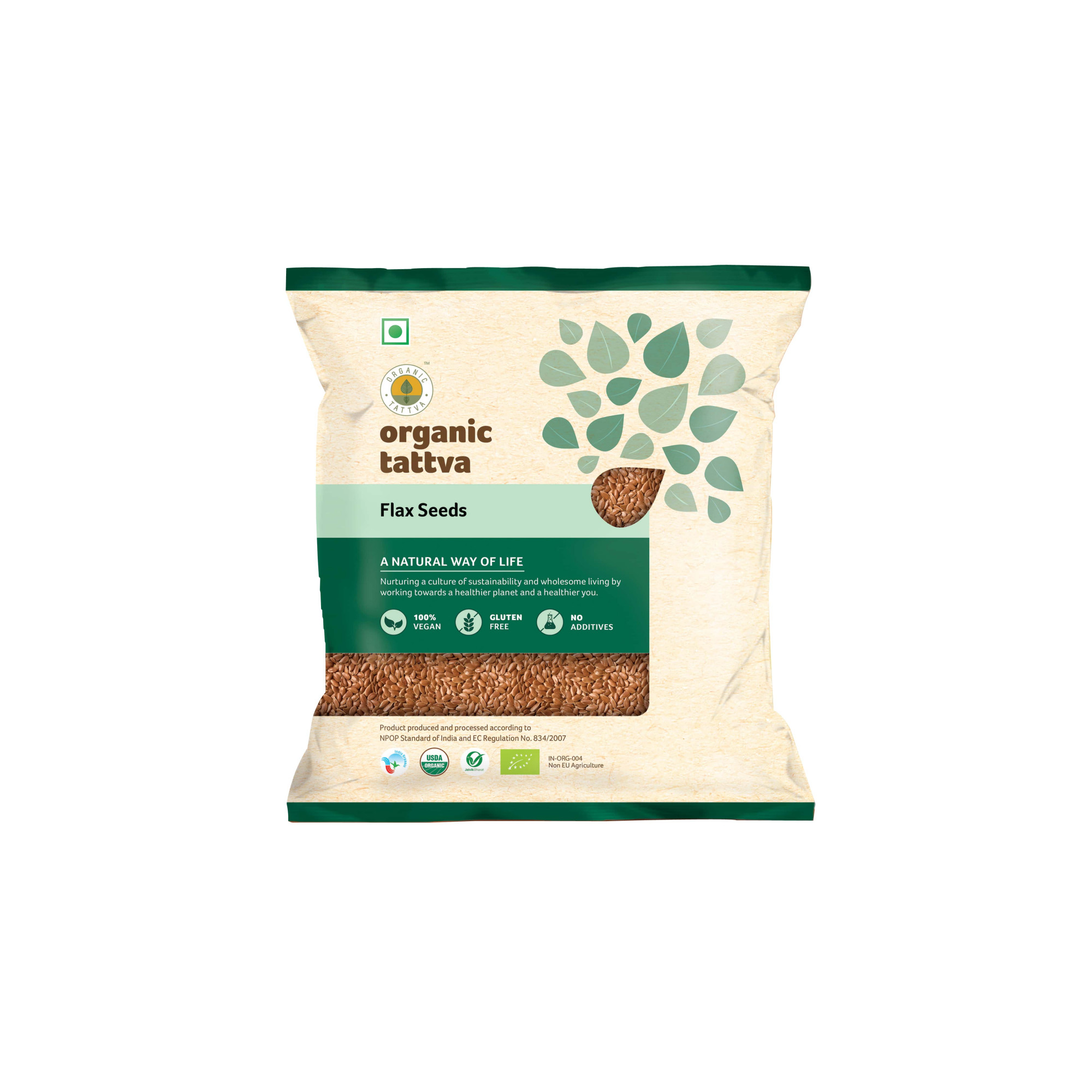 Organic Flax Seeds 100g