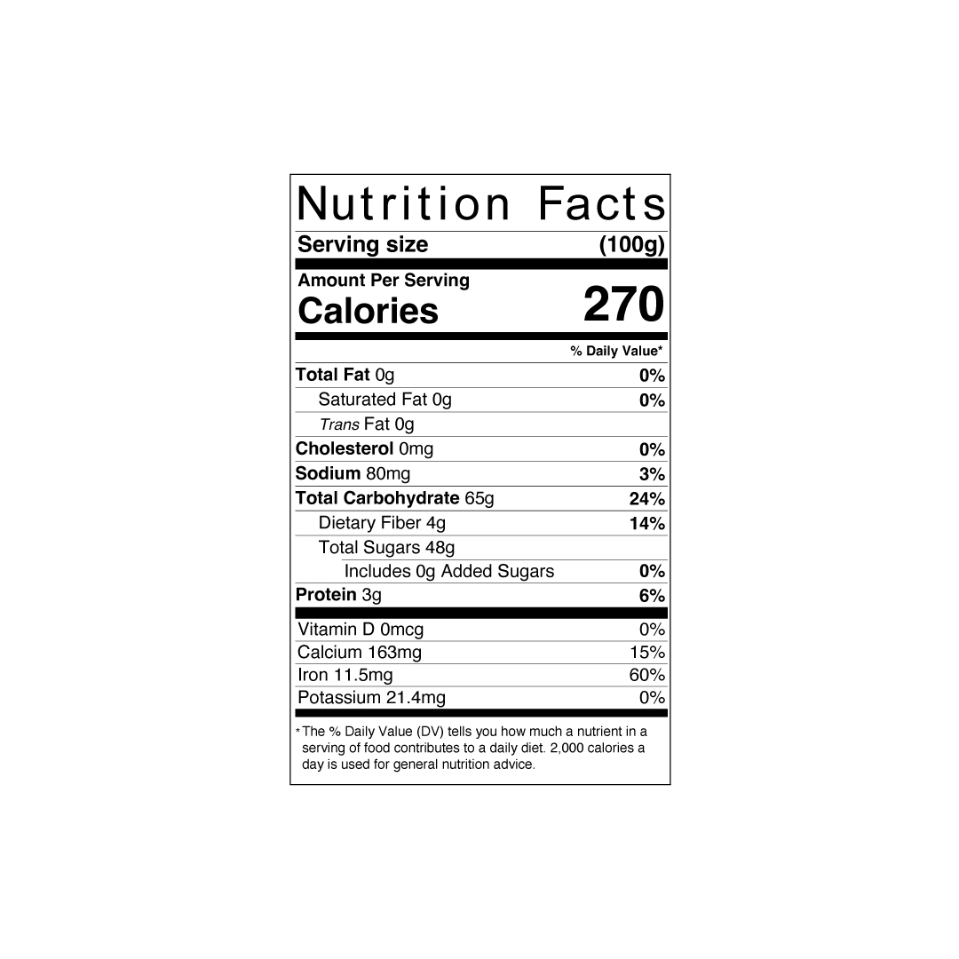 Organic Tamarind Whole 500g