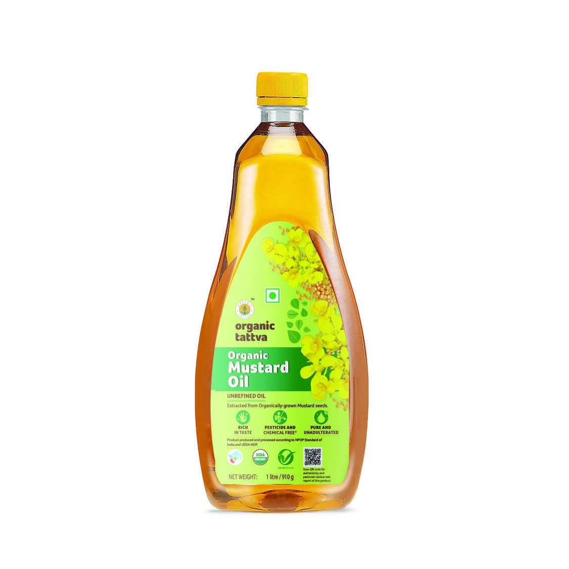 Organic Mustard Oil 1litre