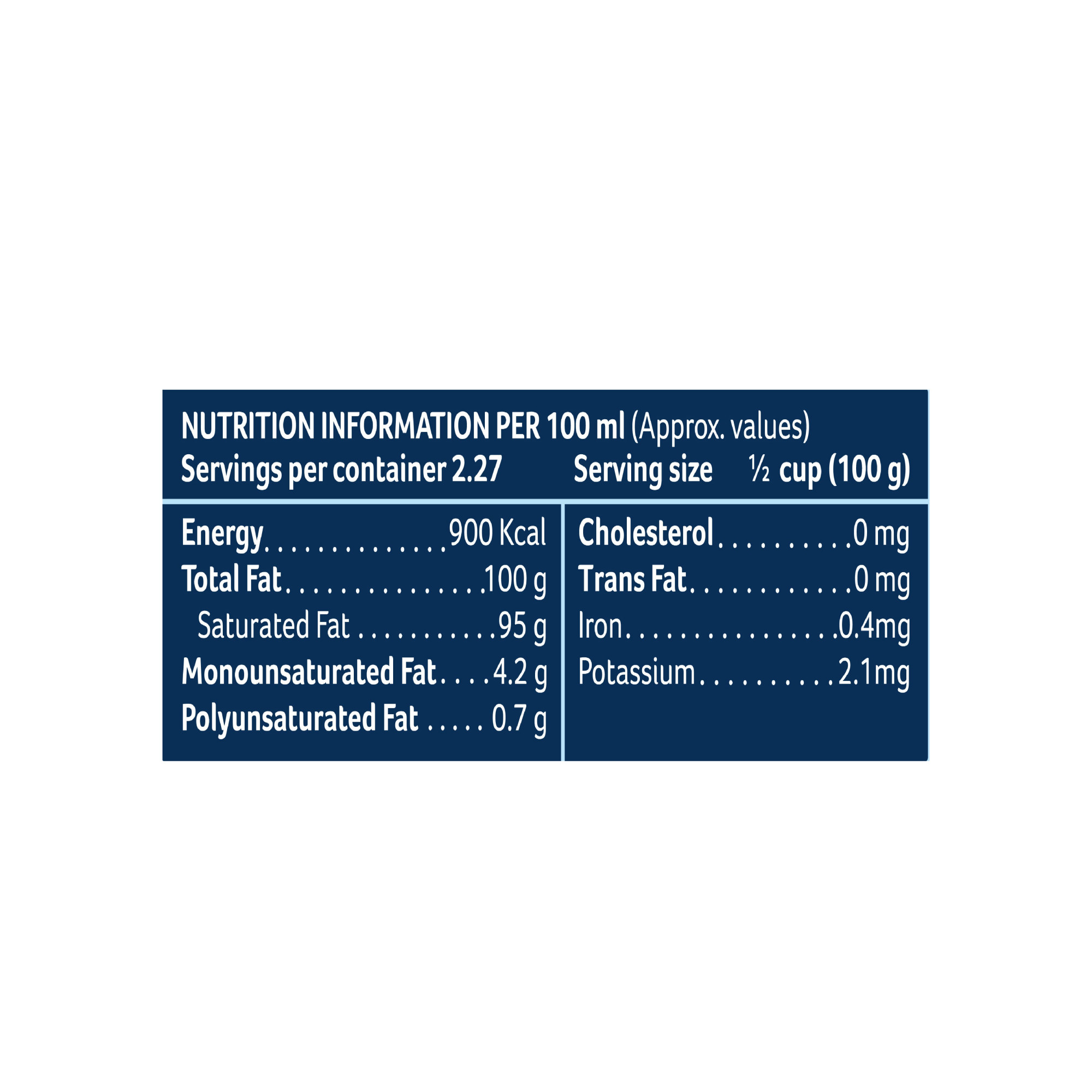 Organic Extra Virgin Coconut Oil250 ml